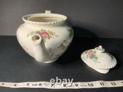 Antique Garden Bouquet Johnson Bros. Set of Tea Pot w lid
