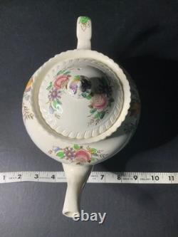 Antique Garden Bouquet Johnson Bros. Set of Tea Pot w lid
