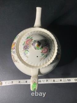 Antique Garden Bouquet Johnson Bros. Set of Tea Pot w lid