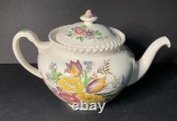 Antique Garden Bouquet Johnson Bros. Set of Tea Pot w lid