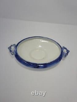 Antique JOHNSON BROS. England ST. LOUIS Flow Blue 9.5 Soup Tureen/Serving Dish