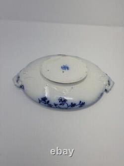 Antique JOHNSON BROS. England ST. LOUIS Flow Blue 9.5 Soup Tureen/Serving Dish