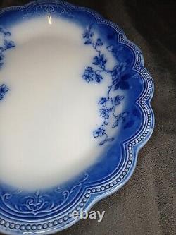 Antique JOHNSON BROS. St Louis Flow Blue Serving Platter