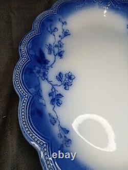 Antique JOHNSON BROS. St Louis Flow Blue Serving Platter