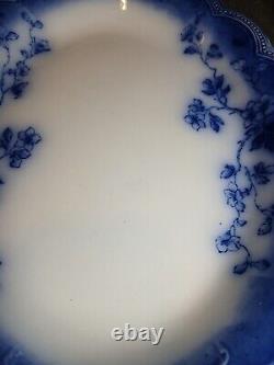 Antique JOHNSON BROS. St Louis Flow Blue Serving Platter