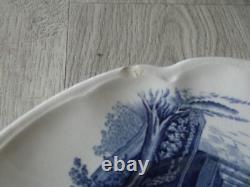 Antique Johnson Bros Brothers Haddon Hall English Porcelain 8 Dessert Plates