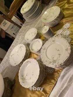 Antique Johnson Bros Early 1900s Dish Set 9 Place Setting With Extras