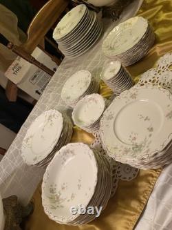 Antique Johnson Bros Early 1900s Dish Set 9 Place Setting With Extras