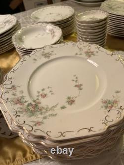 Antique Johnson Bros Early 1900s Dish Set 9 Place Setting With Extras