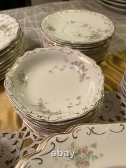 Antique Johnson Bros Early 1900s Dish Set 9 Place Setting With Extras