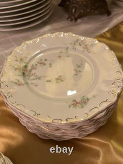 Antique Johnson Bros Early 1900s Dish Set 9 Place Setting With Extras