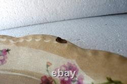 Antique Johnson Bros England Oval Floral Serving Platter Pink Blossoms 15 x 10R