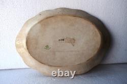 Antique Johnson Bros England Oval Floral Serving Platter Pink Blossoms 15 x 10R