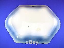 Antique Johnson Bros. Flow Blue Claremont 16 Oval Serving Platter