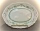 Antique Johnson Bros Glenwood Flow Green Staffordshire Platter 12.25 Pat 1902