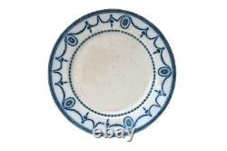 Antique Johnson Bros Sultana Blue Transferware Plate 8.5in England Early 1900s