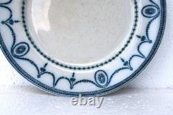 Antique Johnson Bros Sultana Blue Transferware Plate 8.5in England Early 1900s