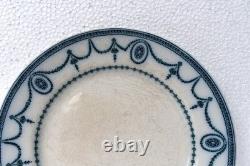 Antique Johnson Bros Sultana Blue Transferware Plate 8.5in England Early 1900s