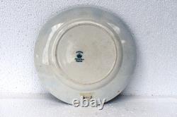 Antique Johnson Bros Sultana Blue Transferware Plate 8.5in England Early 1900s