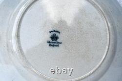 Antique Johnson Bros Sultana Blue Transferware Plate 8.5in England Early 1900s