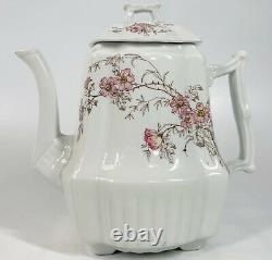 Antique Johnson Brothers Bros Ironstone England Porcelain Daisy Magnolia Teapot