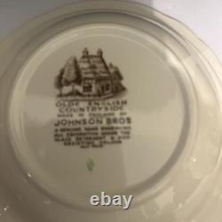 Antique Johnson Brothers Old English Countryside, Service For 8 55 Pieces Total