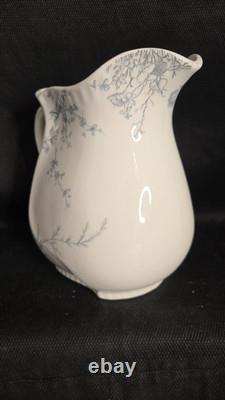 Antique Pitcher 1880's Rosedale Johnson Bros. England Semi- Porcelain