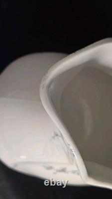 Antique Pitcher 1880's Rosedale Johnson Bros. England Semi- Porcelain