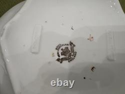Antique Royal Semi Porcelain Covered Vegetable Dish Or Tureen Johnson Bros China
