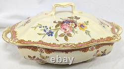 Antique Victorian JOHNSON BROS BOSCOMBE Pattern Serving Dish Tureen Brothers