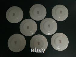 Antique Warwick Mulberry Johnson Bros. Set of Salad Plates (x8) England