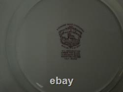 Antique Warwick Mulberry Johnson Bros. Set of Salad Plates (x8) England