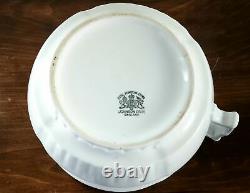 Antique White Ironstone Lidded Chamber Pot Johnson Brothers England Early 1900