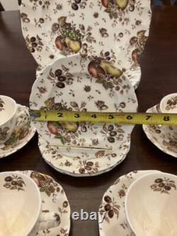Autumn Delight by Johnson Bros. STARTER SET 16 Pieces of Vintage Dinnerware