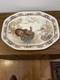 Barnyard King England Johnson Bros Large Turkey Platter 20 X 26 Excellent