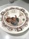 Barnyard King Johnson Bros Turkey Dinner Plates 10 3/4 Thanksgiving Set 12 Rare