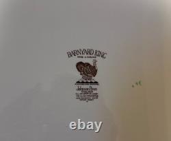 Barnyard King Turkey Platter Johnson Bros. Beautiful Condition
