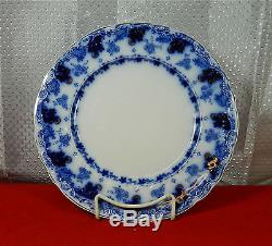 Beautiful Johnson Bros. Astoria Pattern Flow Blue 10 Dinner Plate