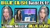 Billie Eilish Reacts To Teens React To Billie Eilish