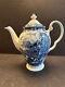 Blue Johnson Brothers Heritage Hall 4411 Coffee Pot, Stunning