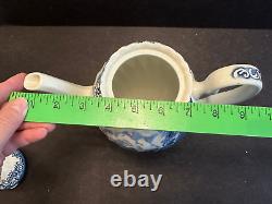 Blue Johnson Brothers Heritage Hall 4411 Coffee Pot, STUNNING