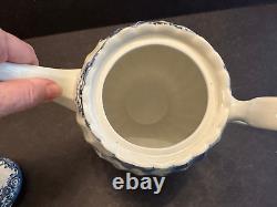 Blue Johnson Brothers Heritage Hall 4411 Coffee Pot, STUNNING