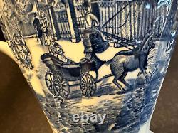 Blue Johnson Brothers Heritage Hall 4411 Coffee Pot, STUNNING
