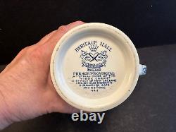 Blue Johnson Brothers Heritage Hall 4411 Coffee Pot, STUNNING