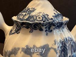 Blue Johnson Brothers Heritage Hall 4411 Coffee Pot, STUNNING