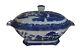 Blue Willow Tureen Johnson Bros Made In England