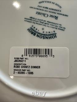 Brand New Johnson Brothers ROSE CHINTZ 20 Piece Set Dishwasher & Microwave Safe