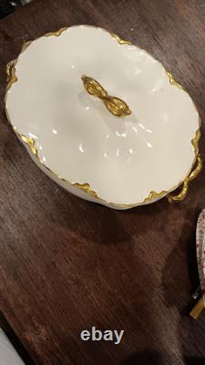 Chantilly Gold Oval Covered Vegetable by Johnson Brothers Johnson