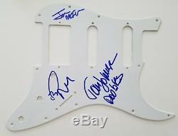 Doobie Brothers Signed Fender Strat Style Pickguard Tom Johnson +2 LEGENDS RAD