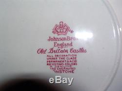 Edles Kaffeeservice Johnson Bros Old Britain Castles rot